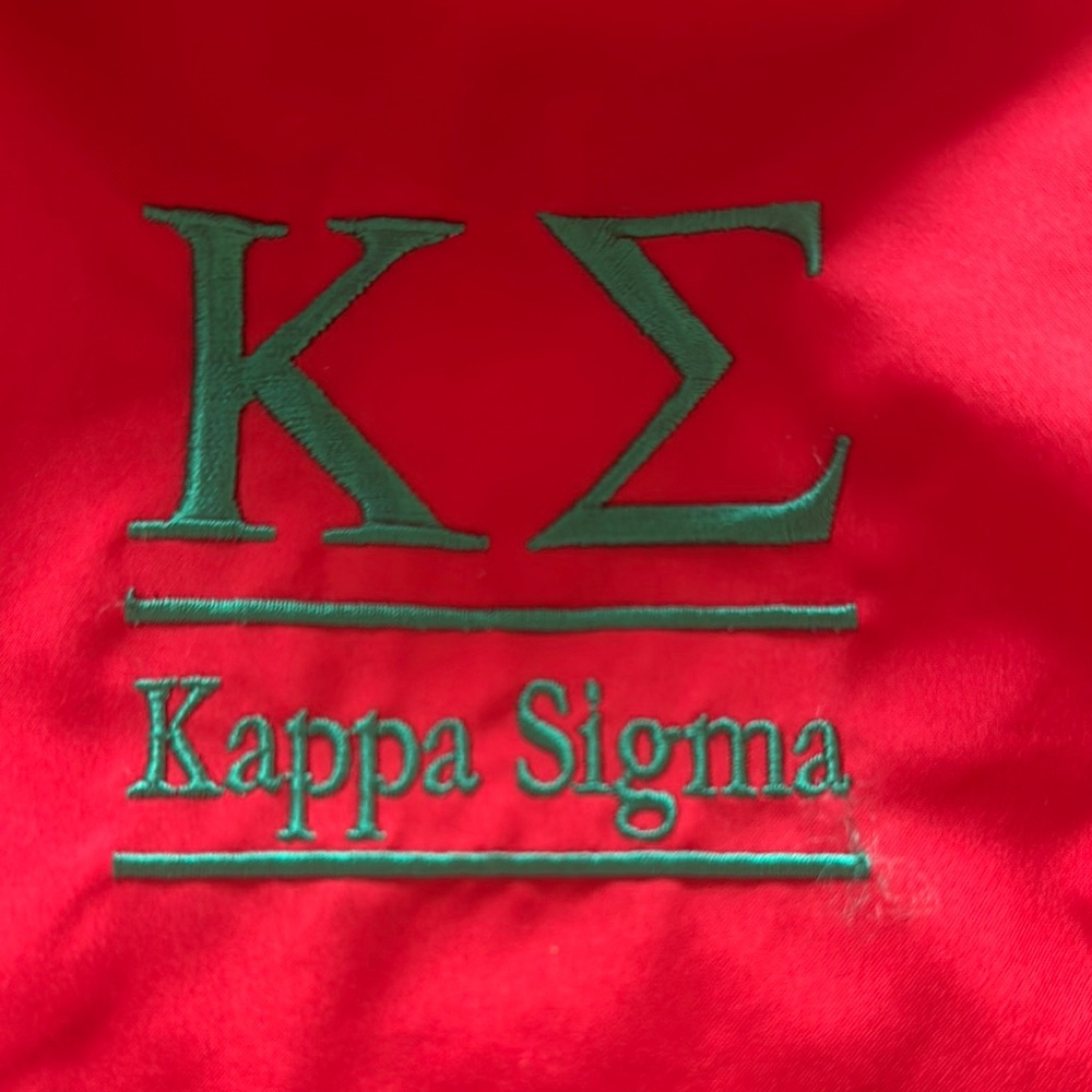 Red Kappa Sigma Embroidered Apparel